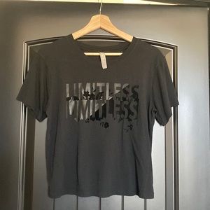 Athleta black tee - Limitless